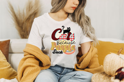 Cats Because People Suck Sublimation SVGArt 