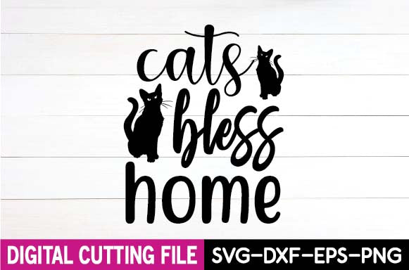 cats bless home SVG designer krishna 