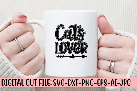 Cats Lover SVG Cut File SVG Syaman 