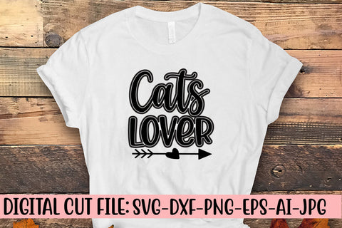 Cats Lover SVG Cut File SVG Syaman 