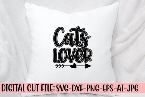 Cats Lover SVG Cut File SVG Syaman 