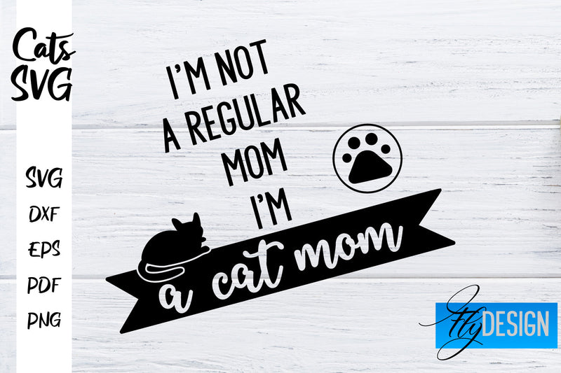 Cats SVG | Funny Cat Sayings SVG | Cat Quotes Design SVG Fly Design 