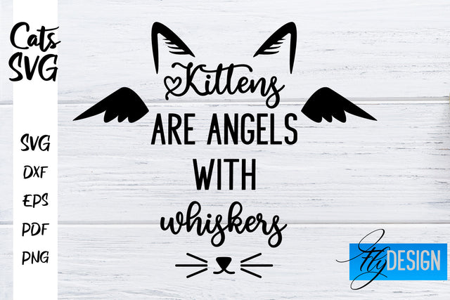 Cats SVG | Funny Cat Sayings SVG | Cat Quotes Design SVG Fly Design 