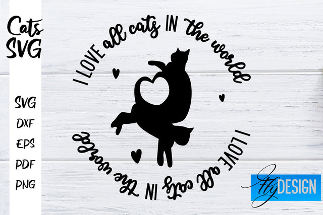 Cats SVG | Funny Cat Sayings SVG | Cat Quotes Design SVG Fly Design 