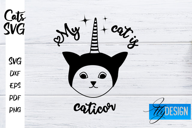 Cats SVG | Funny Cat Sayings SVG | Cat Quotes Design SVG Fly Design 