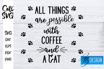 Cats SVG | Funny Cat Sayings SVG | Cat Quotes Design SVG Fly Design 