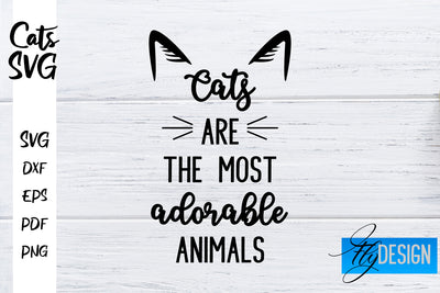 Cats SVG | Funny Cat Sayings SVG | Cat Quotes Design SVG Fly Design 