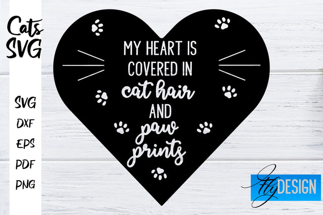 Cats SVG | Funny Cat Sayings SVG | Cat Quotes Design SVG Fly Design 