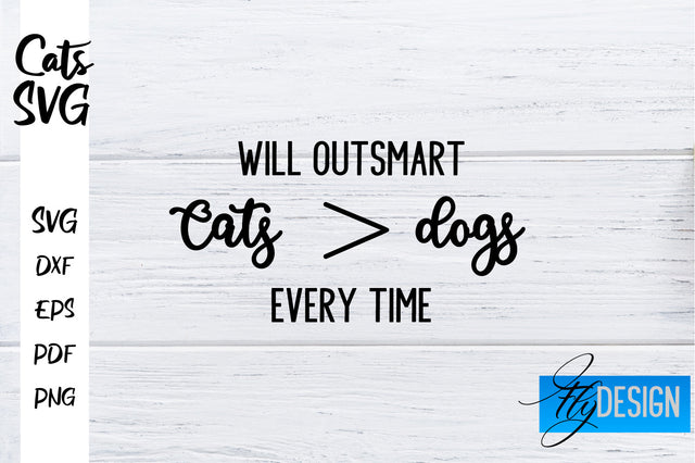 Cats SVG | Funny Cat Sayings SVG | Cat Quotes Design SVG Fly Design 