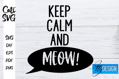 Cats SVG | Funny Cat Sayings SVG | Cat Quotes Design SVG Fly Design 