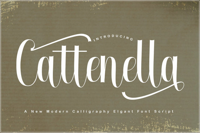 Cattenella Font PolemStudio 