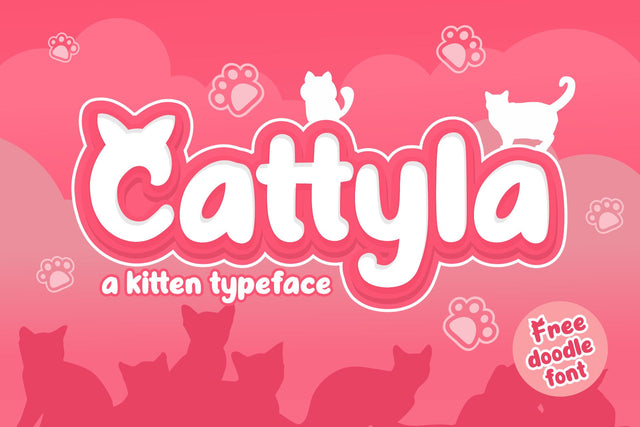 Cattyla Font Holydie Studio 