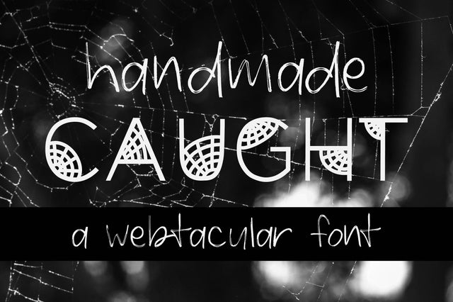 Caught Font Font SavanasDesign