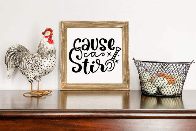 Cause A Stir SVG Funny Kitchen Decor Quotes SVG dapiyupi store 