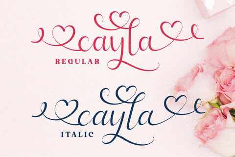 cayla Font Letterena Studios 