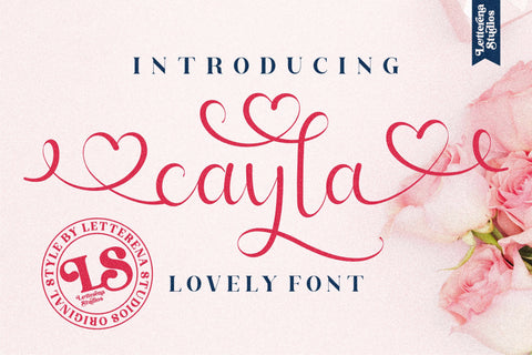 cayla Font Letterena Studios 