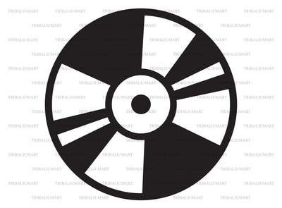 CD or DVD SVG TribaliumArtSF 