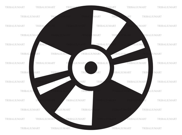 CD or DVD SVG TribaliumArtSF 