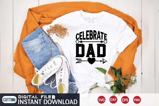 celebrate dad svg SVG designer krishna 