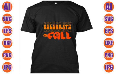 Celebrate Fall Retro SVG SVG Syaman 