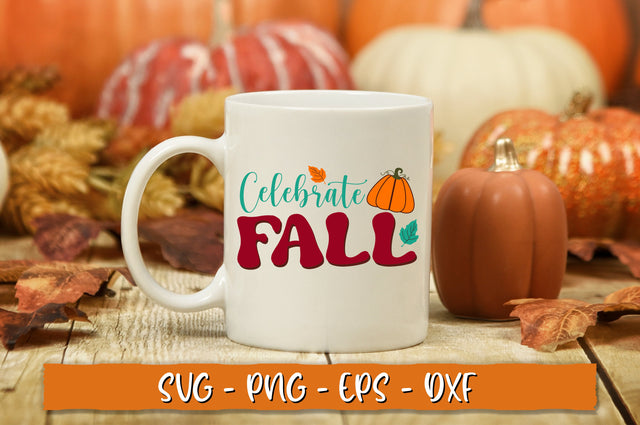 Celebrate fall SVG, Retro Fall SVG Shetara Begum 
