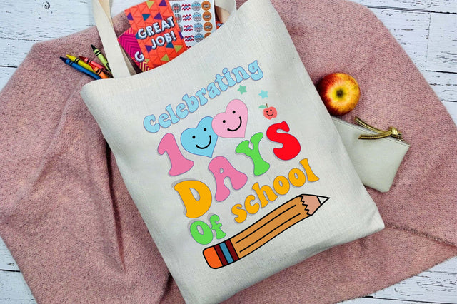 Celebrating 100 Days Of School Sublimation Sublimation Rupkotha 