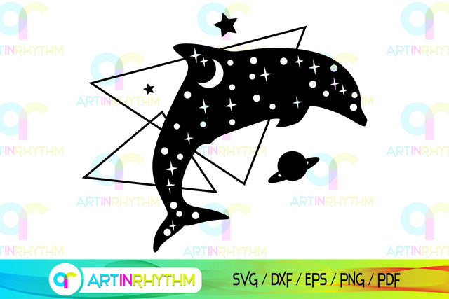 Celestial Dolphin svg, Sea creature svg SVG Artinrhythm shop 