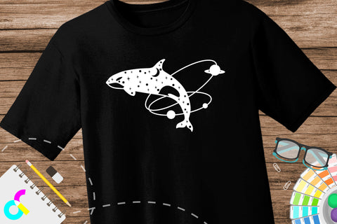 Celestial Great white shark svg SVG Artinrhythm shop 