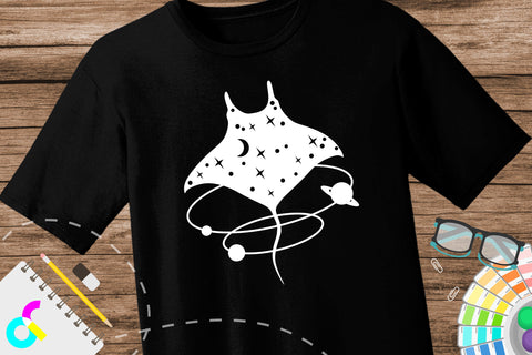 Celestial Manta ray svg, Sea creature svg SVG Artinrhythm shop 