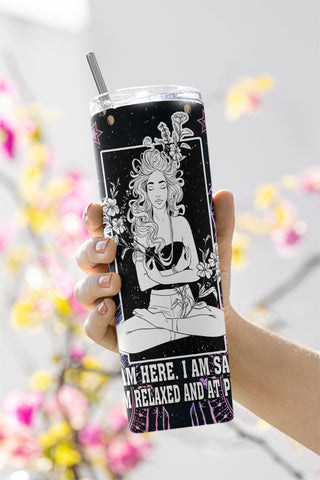 Celestial Positive Affirmations Tumbler Design Sublimation Designs Downloads - Skinny 20oz - PNG 2022 Sublimation CaldwellArt 