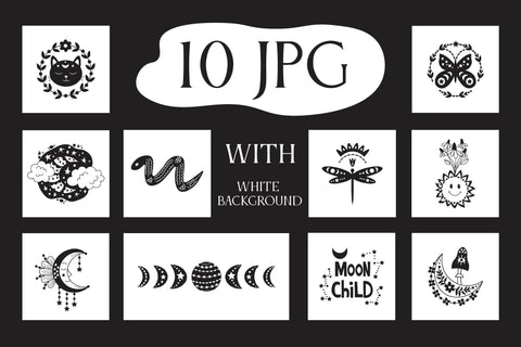 Celestial Retro Sublimation Bundle Sublimation Rin Green 