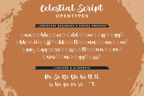 Celestial Script Font gatype 
