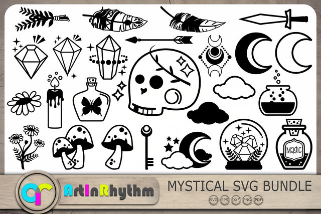 Celestial Svg Bundle, Celestial Svg, Celestial Cliparts, Moons Svg SVG Artinrhythm shop 