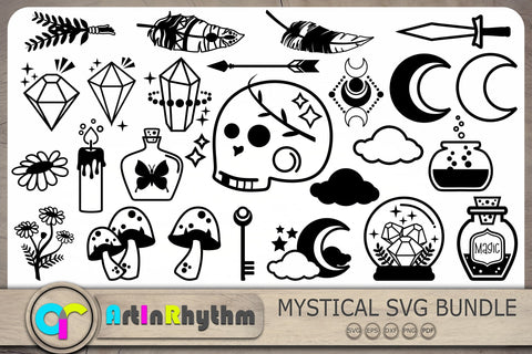 Celestial Svg Bundle, Celestial Svg, Celestial Cliparts, Moons Svg SVG Artinrhythm shop 