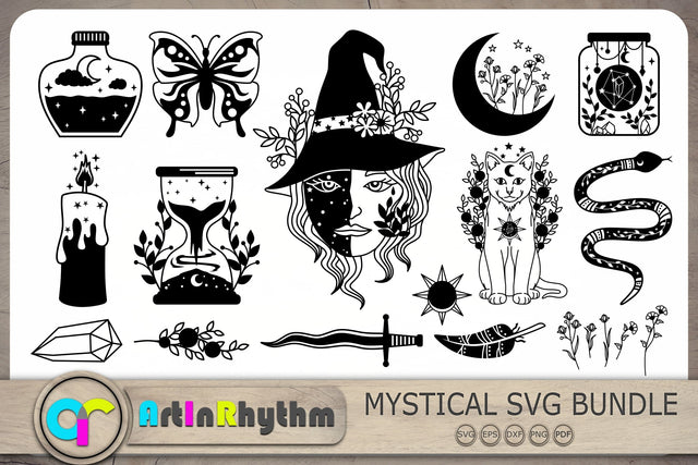 Celestial Svg Bundle, Celestial Svg, Magical Svg, Witch Svg SVG Artinrhythm shop 
