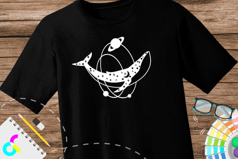 Celestial whale svg, Sea creature svg SVG Artinrhythm shop 