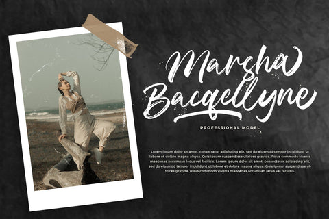 Celline Fram - Textured Brush Font Font StringLabs 