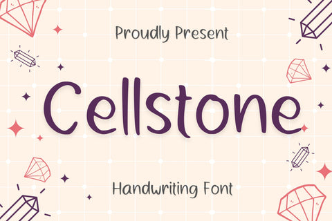 Cellstone Font Font Aisyah 