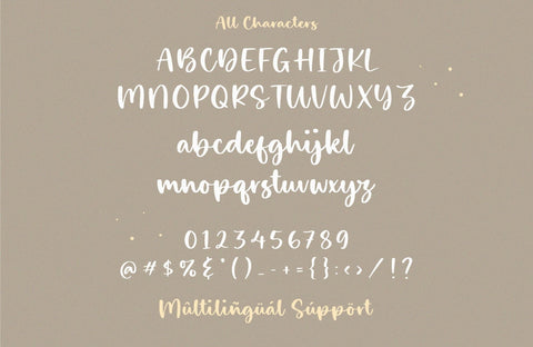 Celosia Nature Font Timur type 