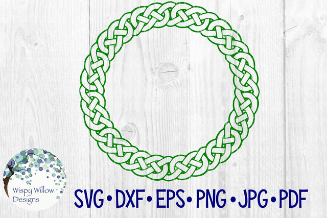 Celtic Border | Name | Monogram SVG Wispy Willow Designs 