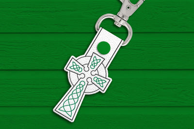 Celtic Cross ITH Key Fob Applique Embroidery Embroidery/Applique DESIGNS Risa Rocks It 