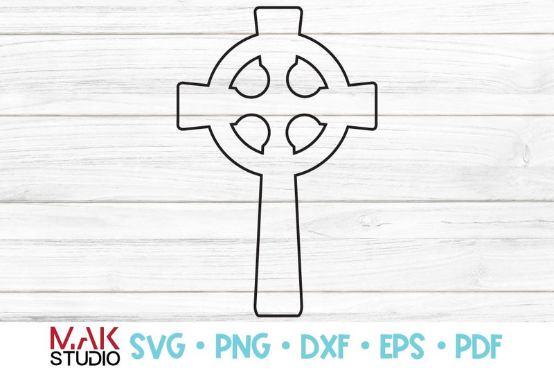 Celtic cross svg Celtic cross dxf - So Fontsy