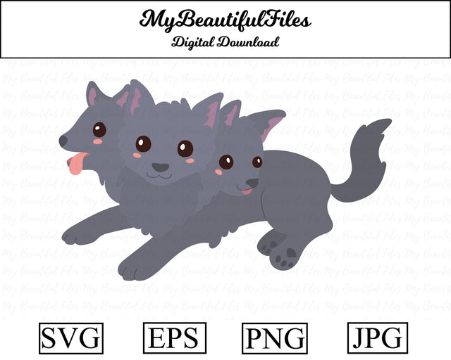 Cerberus SVG MyBeautifulFiles 