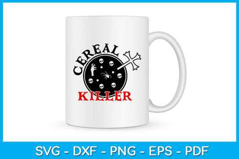 Cereal Killer Halloween SVG PNG PDF Cut File SVG Creativedesigntee 