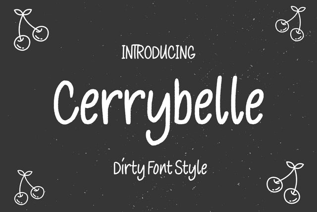 Cerrybelle Font Masyafi Studio 