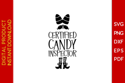 Certified Candy Inspector Halloween SVG PNG PDF Cut File SVG Creativedesigntee 