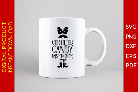 Certified Candy Inspector Halloween SVG PNG PDF Cut File SVG Creativedesigntee 