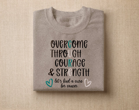 Cervical Cancer Awareness SVG Bundle, 22 Designs, Teal and White Cancer Ribbon SVG Cut Files SVG HappyDesignStudio 