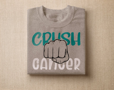 Cervical Cancer Awareness SVG Bundle, 22 Designs, Teal and White Cancer Ribbon SVG Cut Files SVG HappyDesignStudio 