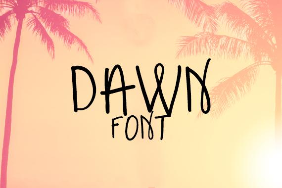 CG Dawn Font Font Carina Gardner